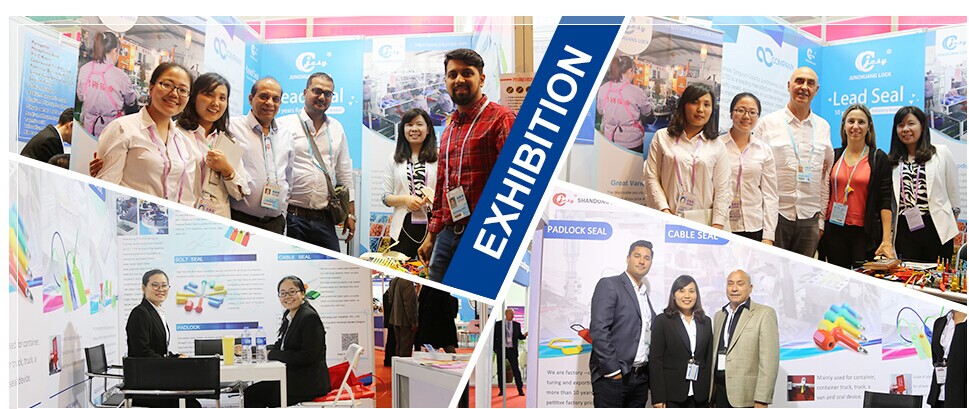 Employee in exhibition for shanghai